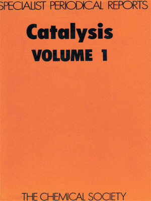 cover image of Catalysis, Volume 1